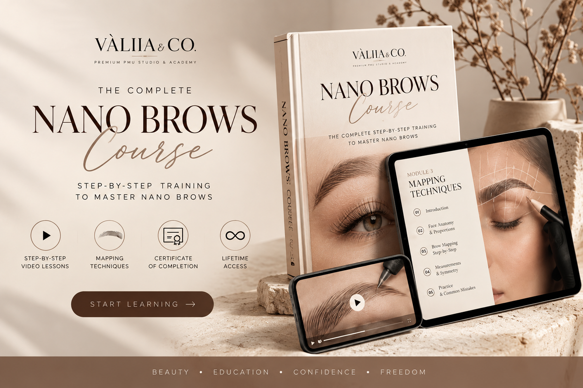 Nano Brows Online Course | Complete Step-by-Step Training