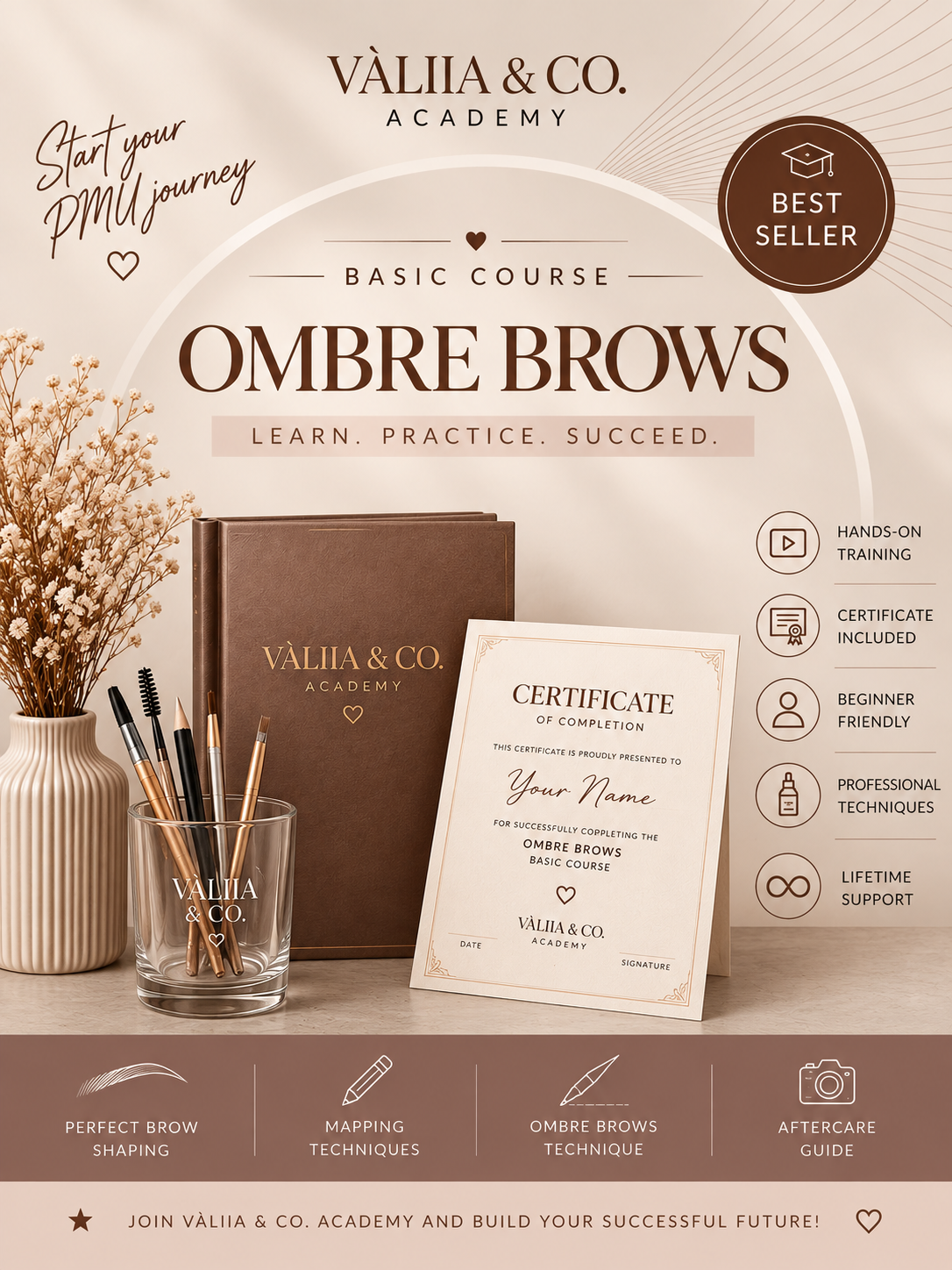 Basic PMU Course "Ombre Brows"